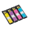 ZAKŁADKI POST-IT 12*43mm 4 KOLORY NEON (4*35)