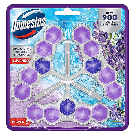 Zawieszka do WC Domestos Power 5 50g Lavender (3)