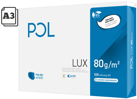 Papier POLlux A3/80g (500)