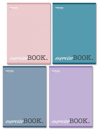 Zeszyt Office Products A5/80k linia mix kolorów