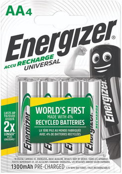 Akumulatorki Energizer Universal AA HR6 1300mAh (4)