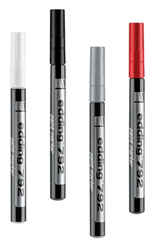 Marker olejowy Edding 792 czerwony