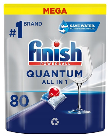 Kapsułki do zmywarki Finish Quantum All-in-1 (80)