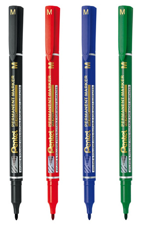 Foliopis permanentny Pentel NM470 M 1.0mm czarny