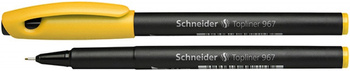 Cienkopis Schneider Topliner 967 0.4mm żółty