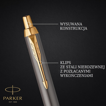 Długopis Parker IM Core Grey GT
