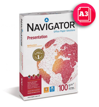 PAPIER NAVIGATOR PRESENTATION A3/100g (500)