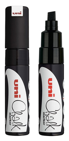 Marker kredowy Uni Chalk PWE-8K srebrny