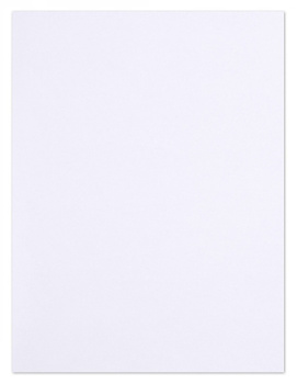 Skoroszyt OFFICE PRODUCTS Budget Pro, karton, z listwą,  A4, 250gsm, biały