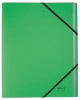 Teczka PP z gumką Leitz Recycle A4 12 przekładek zielona
