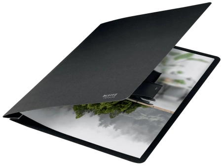 Skoroszyt kartonowy Leitz Recycle A4 czarny