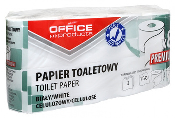 Papier toaletowy Office Products 15m 3w celuloza biały (8)