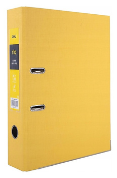 Segregator Deli Rio A4/76mm żółty