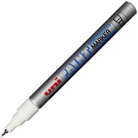 MARKER OLEJOWY UNI PAINT PX-203 SREBRNY