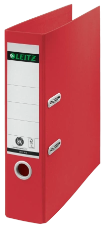 Segregator Leitz 180° Recycle A4/80mm czerwony