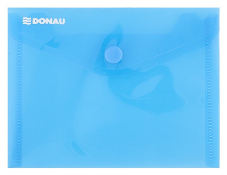 Teczka kopertowa Donau A6 transparentna