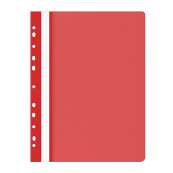 Skoroszyt wpinany Office Products A4 PP czerwony (25)