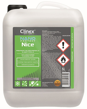 Preparat do dezynf. klimatyz. i wentylacji CLINEX Nano Protect Silver 5L