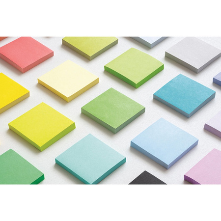 Karteczki Post-it Super Sticky 76x76mm (654-SS-PLAY) 6 kolorów (6x90)