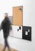 Tablica kredowa MemoBe Idea Edge 120x90cm rama aluminiowa czarna