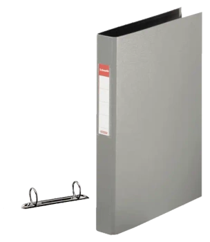 SEGREGATOR ESSELTE A4/42mm 2-RINGOWY SZARY