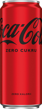 COCA COLA 0,33L ZERO PUSZKA