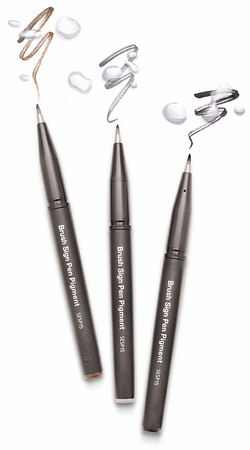 Pisaki pędzelkowe Pentel Brush Sign Pen Pigment SESP15 3 kolory