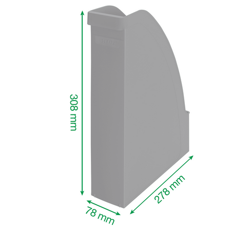 Pojemnik na dokumenty Leitz Recycle A4 niebieski