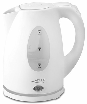Czajnik elektryczny Adler AD 1207 1.5L biały