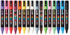 Markery z farbą plakatową Uni POSCA PC-5M 16 kolorów
