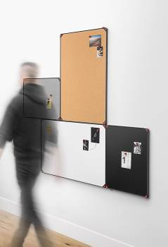Tablica kredowa MemoBe Idea Edge 120x90cm rama aluminiowa czarna