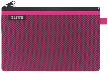 Saszetka Leitz Wow 15x23cm 2 kieszonki różowa
