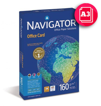 PAPIER NAVIGATOR OFFICE CARD A3/160g (250)