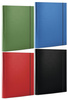 Teczka z gumką OFFICE PRODUCTS, PP, A4/30, 3-skrz., czerwona