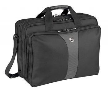 Torba na notebook Wenger Legacy 17" czarno-szara