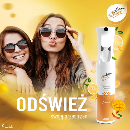 Odświeżacz powietrza CLINEX AeroBreeze Friends, 290ml