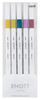 Cienkopisy Uni Emott No.8 0.4mm 5 kolorów
