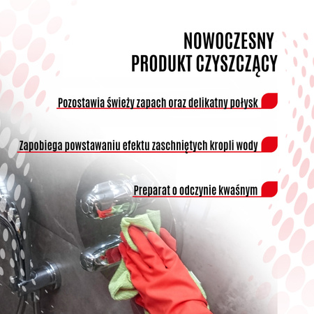 Preparat Clinex W3 Active Shield 1L (do mycia sanitariatów)