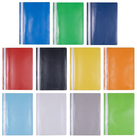 Skoroszyt Office Products A4 PP biały (25)