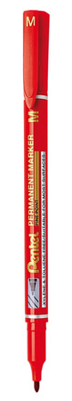 Foliopis permanentny Pentel NM470 M 1.0mm czerwony