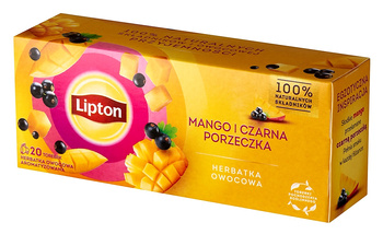 Herbata Lipton Mango i czarna porzeczka (20)