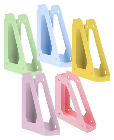 Pojemnik na dokumenty DONAU LIFE, pastel, żółty