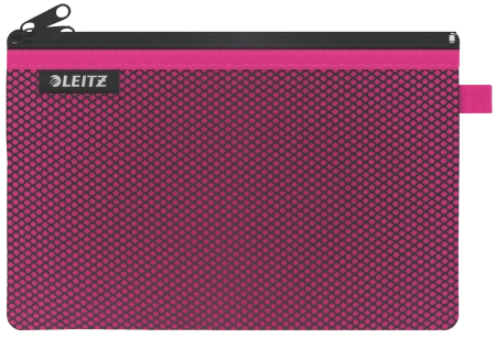 Saszetka Leitz Wow 15x23cm 2 kieszonki różowa