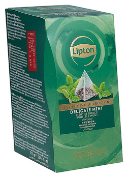 Herbata Lipton Exclusive Selection Delicate Mint (25)