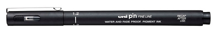 Cienkopis kreślarski Uni Pin-200 1.2mm czarny