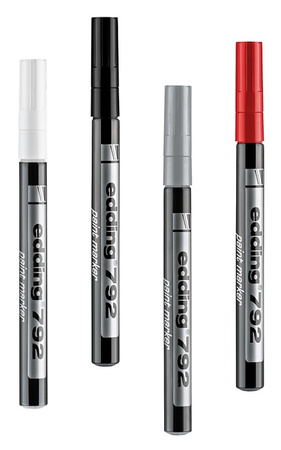 Marker olejowy Edding 792 czerwony