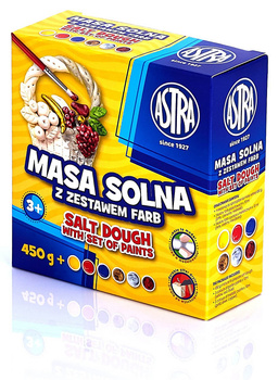 Masa solna Astra 450g z zestawem farb