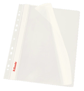 SKOROSZYT WPINANY ESSELTE A4 PP BIAŁY (10)
