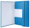 Teczka z gumką OFFICE PRODUCTS, PP, A4/15, 3-skrz., niebieska