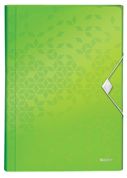 TECZKA LEITZ WOW 6 PRZEGRÓDEK ZIELONA